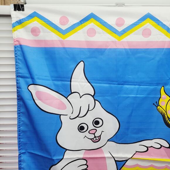 Easter Bunny Egg Home Garden Flag Banner Holiday Spring Outside Polyester 20x28 - Picture 2 of 10